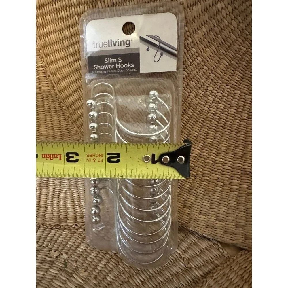 True living Slim S shower Hooks new